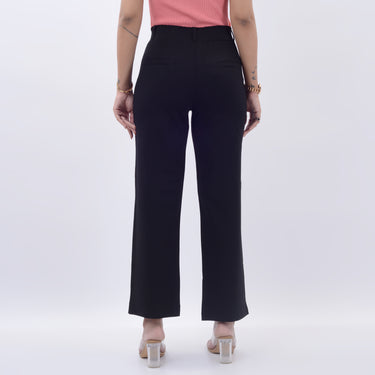 HIGH WAIST TROUSER WITH SPANDEX WFB1007