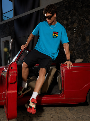 Push Your Limit Men's Oversized Tee