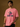 Men's Pink 'Skating Skeleton' Graphic T-Shirt