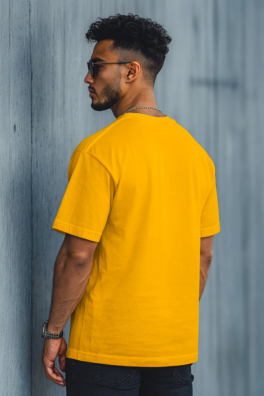 Men’s Oversized Graphic T-Shirt – “Stay Fresh” Cartoon Print