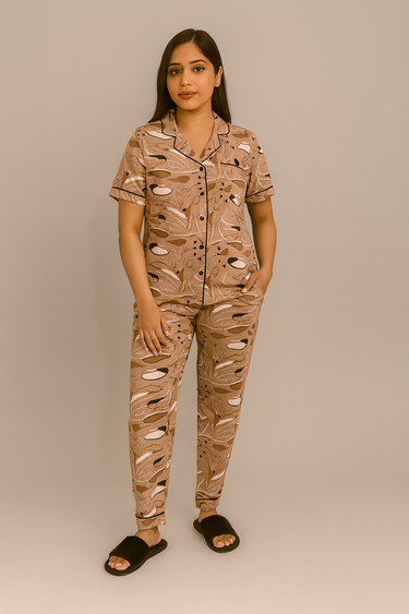 Brown Abstract Combo