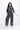 Women’s Charcoal Black Floral Printed Kurti Pant Co-Ord Set