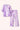 Women’s Lavender & Pink Abstract Printed Co-Ord Set