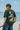 GROHOOD Oversized Olive Green Graphic T-Shirt for Men | Still Motion Back Print Tee | Premium Cotton Streetwear T-Shirt