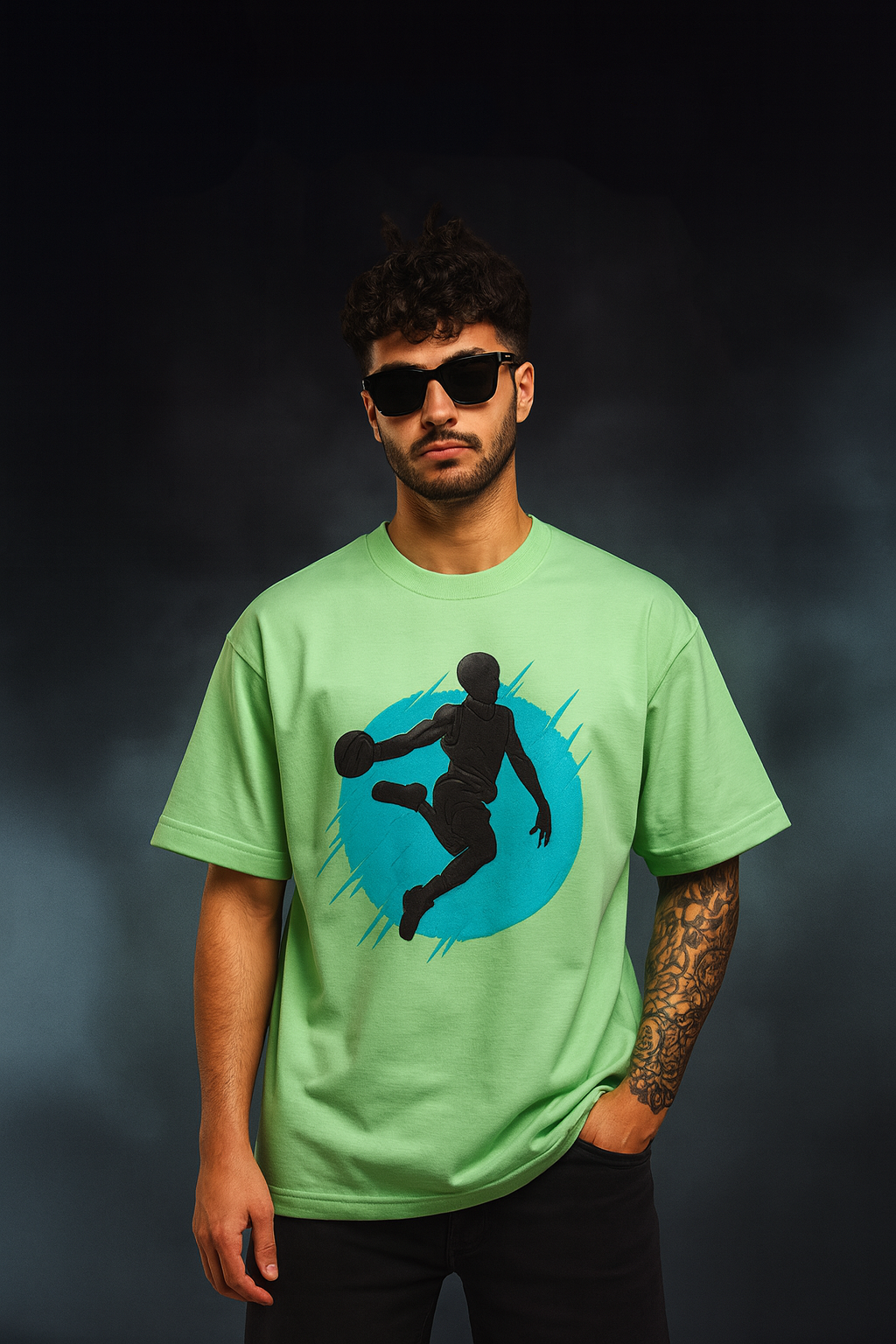 Men's Graphic Oversized T-Shirt