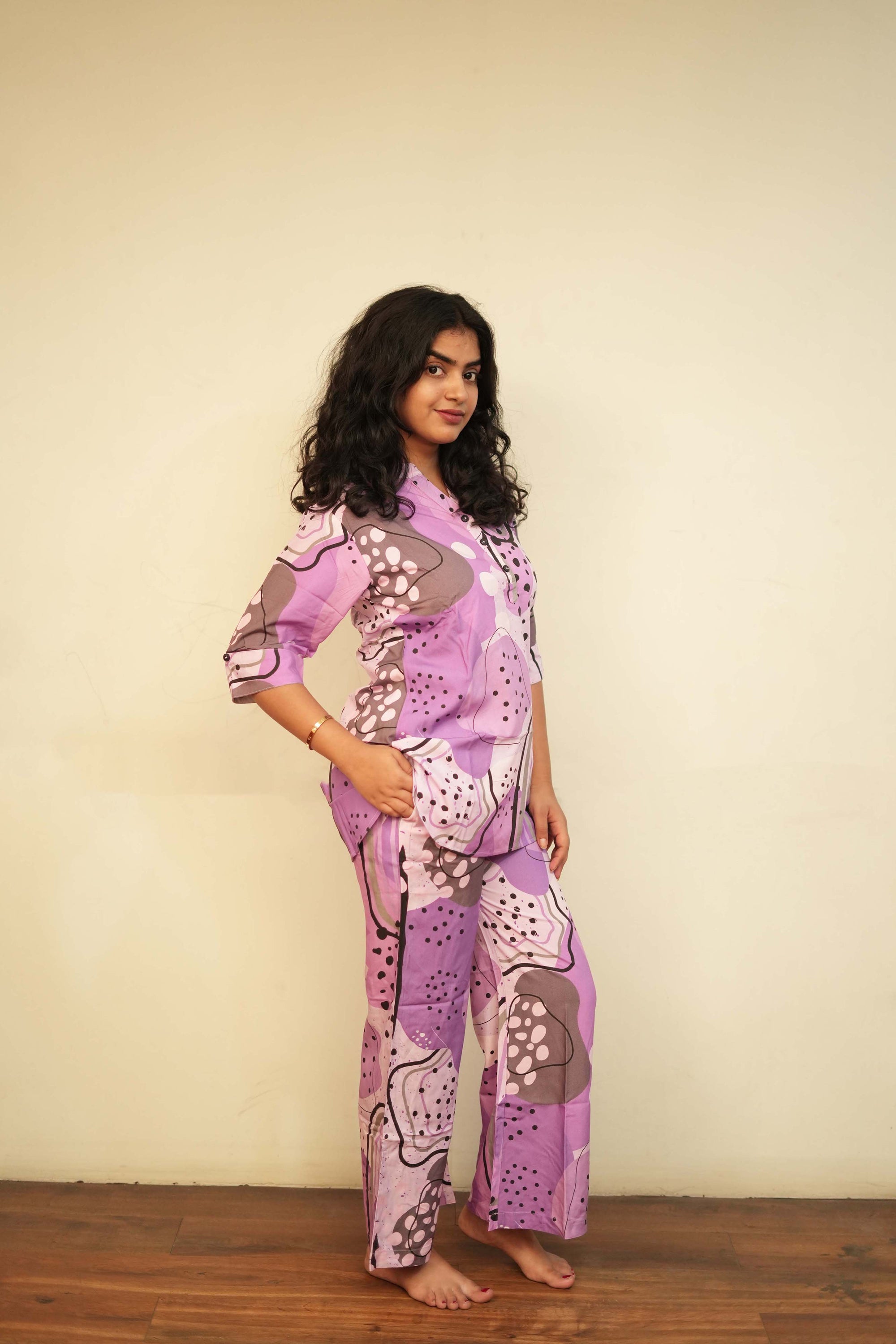 Abstract Artistic Kurta & Palazzo Set