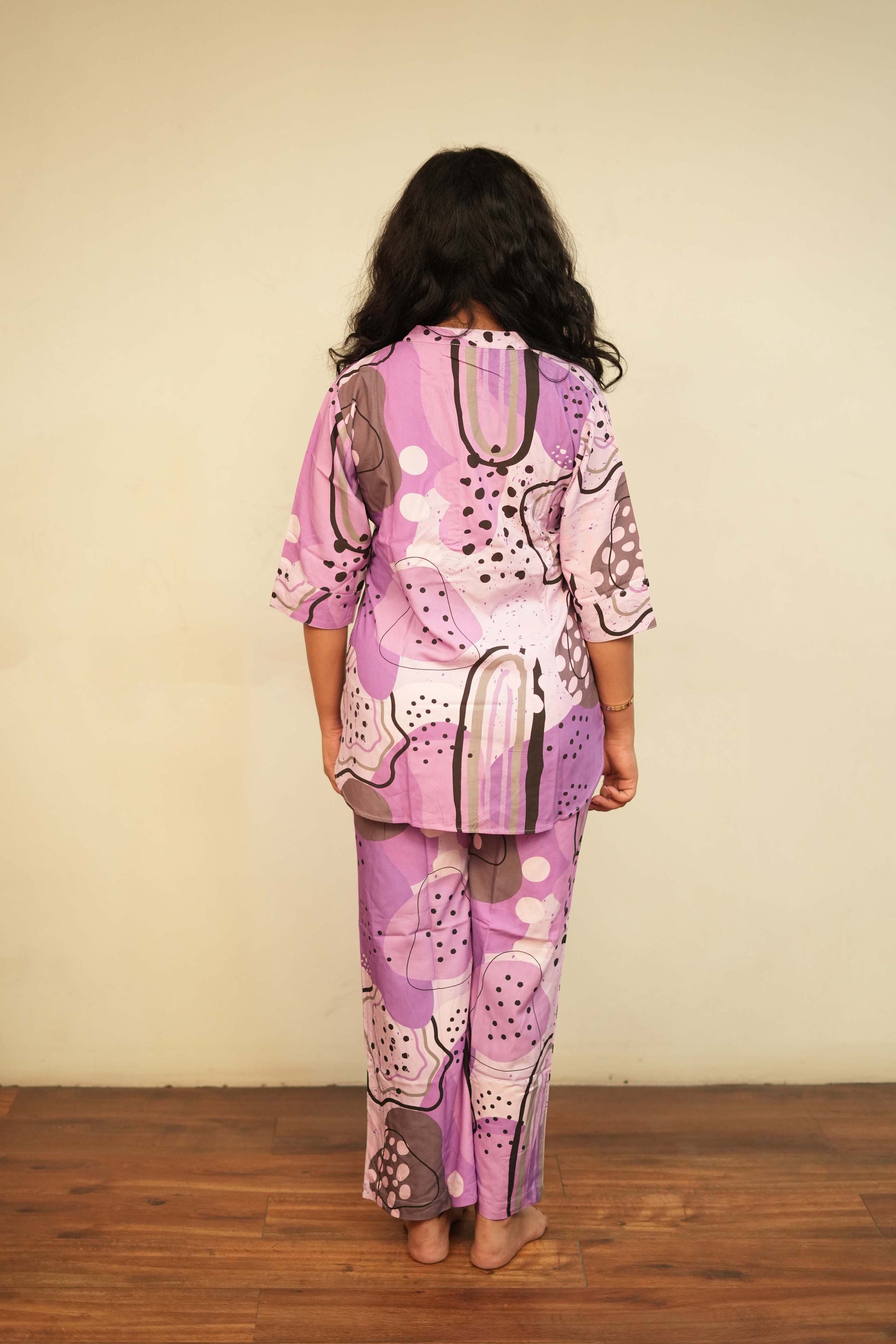 Abstract Artistic Kurta & Palazzo Set