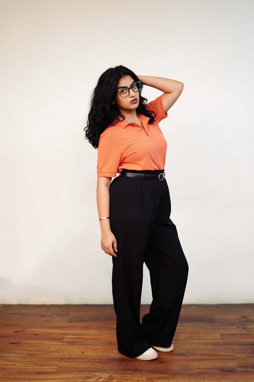 Women’s Peach Polo T-Shirt – Regular Fit, Half Sleeve