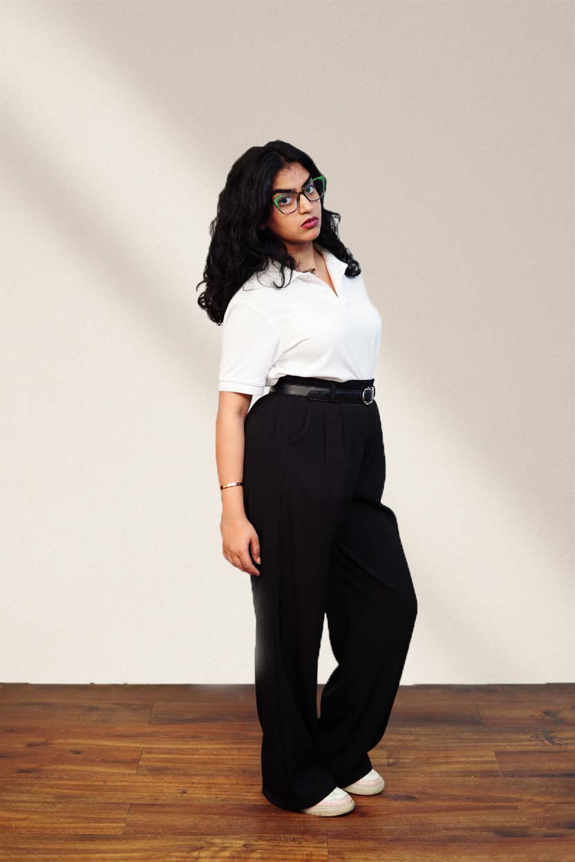 Women’s White Polo T-Shirt – Regular Fit, Half Sleeve