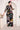 Black Abstract Floral Printed Kurta & Palazzo Co-ord Set for Women