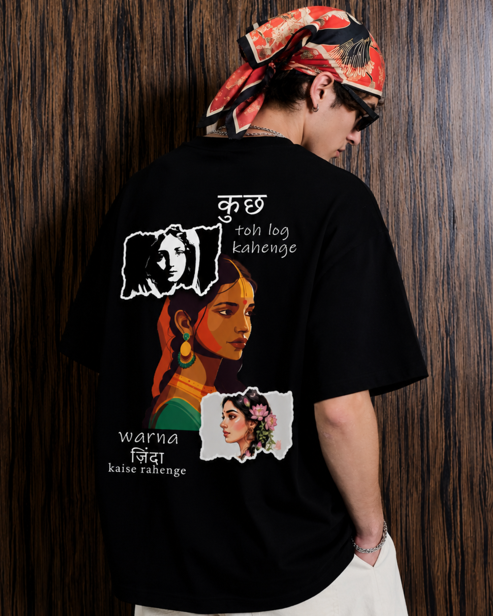 Kuch Toh Log Kahenge Oversized Tee