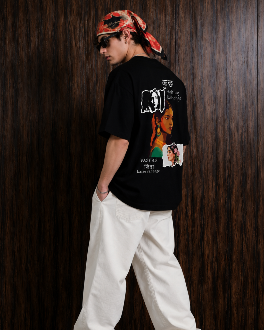 Kuch Toh Log Kahenge Oversized Tee