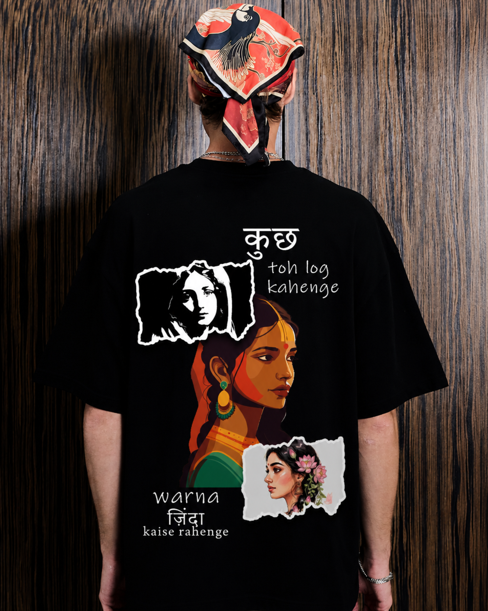 Kuch Toh Log Kahenge Oversized Tee