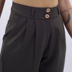 BROAD LEG PANTS WITH SPANDEX WFB1008