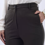 STRAIGHT FIT TROUSERS WITH SPANDEX WFB1001