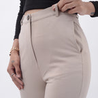 STRAIGHT FIT TROUSERS WITH SPANDEX WFB1001