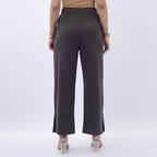 BROAD LEG PANTS WITH SPANDEX WFB1013