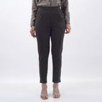 STRAIGHT FIT PLEATED TROUSERS WITH SPANDEX WFB1003
