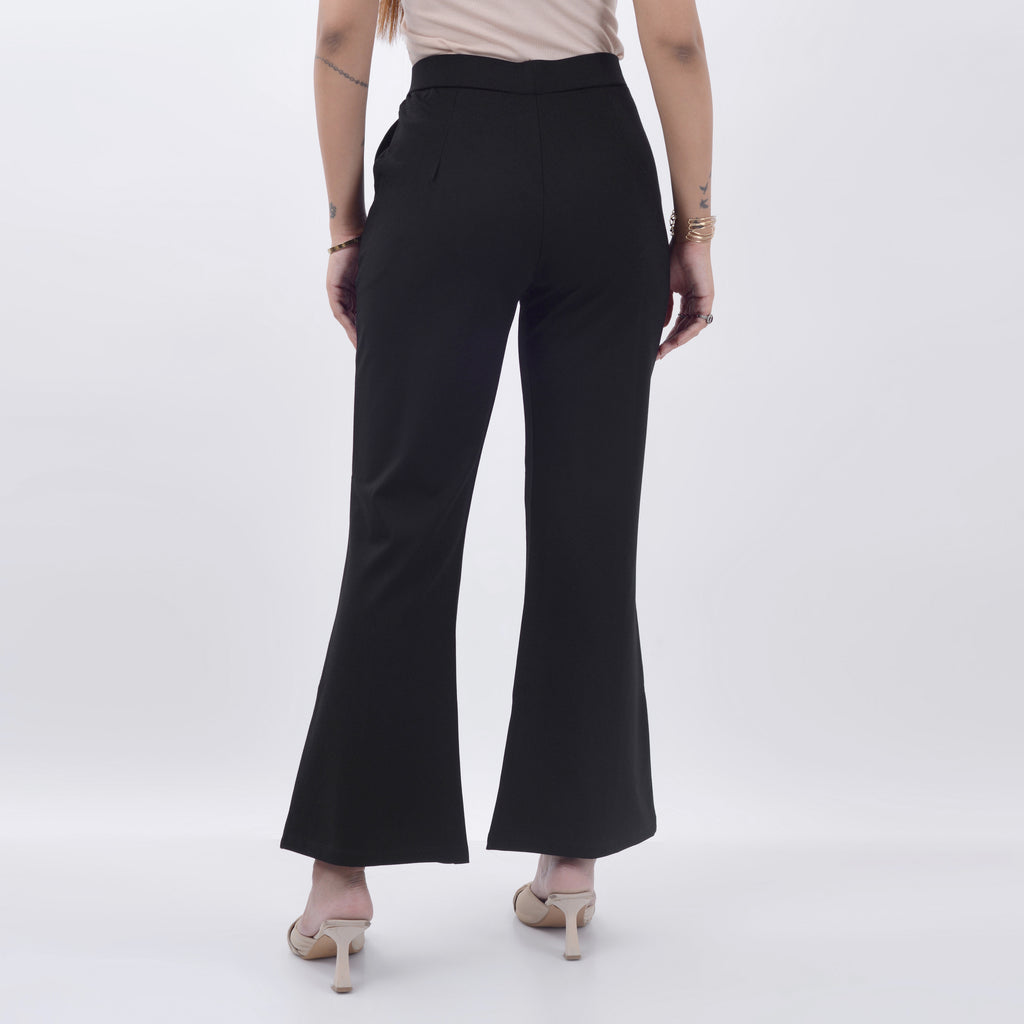 BOOT CUT TROUSERS WITH SPANDEX WFB1004