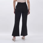 BOOT CUT TROUSERS WITH SPANDEX WFB1004