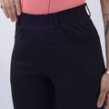 HIGH WAIST TROUSER WITH SPANDEX WFB1007