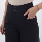 WIDE LEG FIT WITH SPANDEX WFB1015
