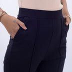 BOOT CUT TROUSERS WITH SPANDEX WFB1004