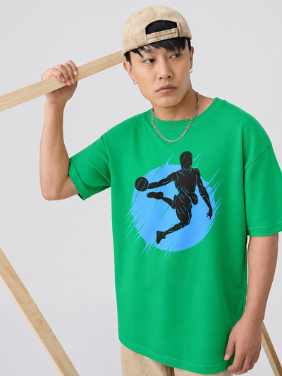 Men's Graphic Oversized T-Shirt