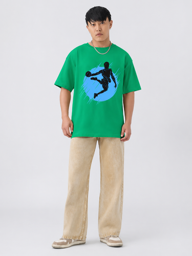 Men's Graphic Oversized T-Shirt