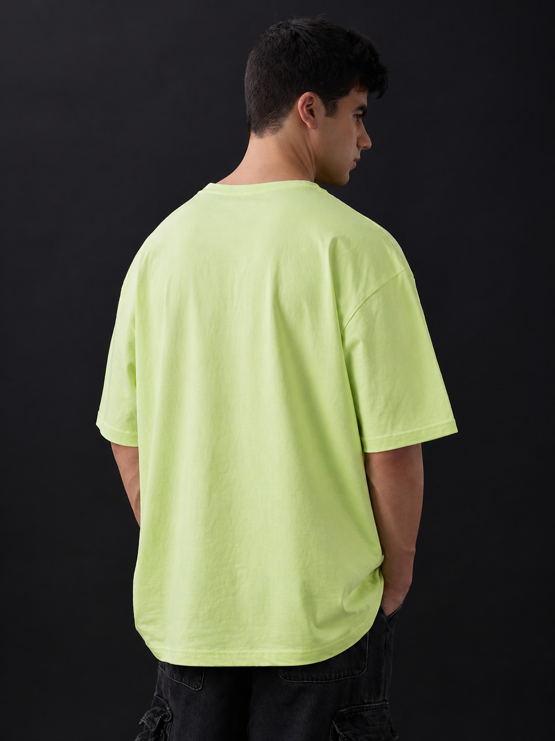 Neon Lime Graphic RoundNeck Tee – A Surprise For You