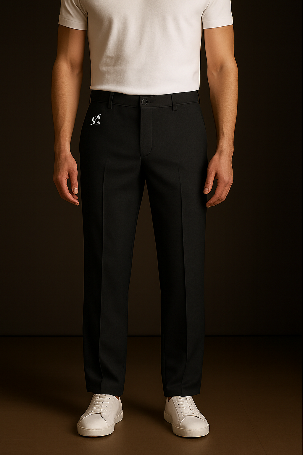 Men’s Classic Slim-Fit Formal Trouser
