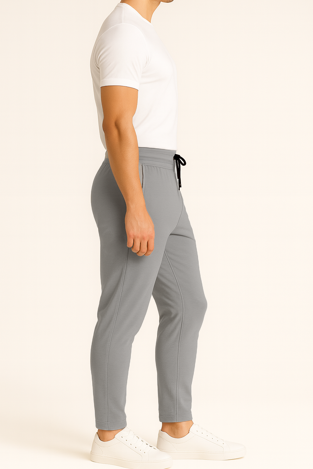 Men’s Slim-Fit Joggers with Adjustable Drawstring