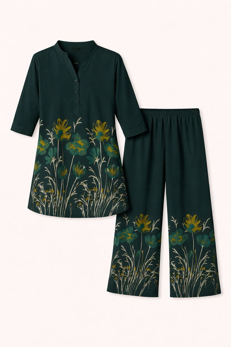 Floral Printed Kurta Set