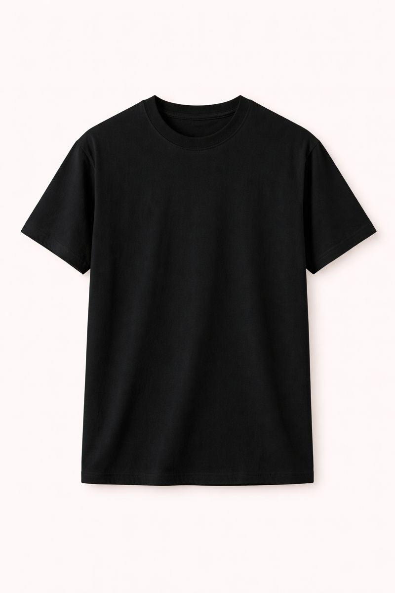 GroHood Oversized Tee – Black