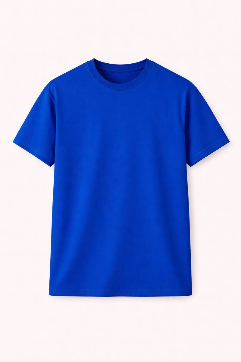 GroHood Men’s Royal Blue Oversized T-Shirt