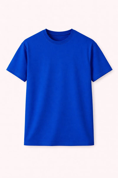 GroHood Men’s Royal Blue Oversized T-Shirt