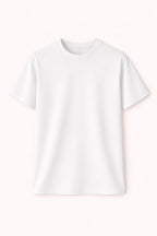 The Classic White – GroHood Oversized Streetwear Tee