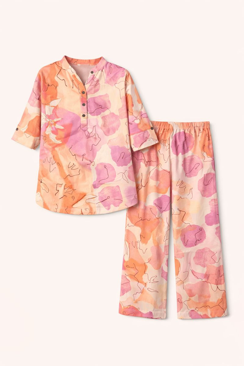 Pastel Floral Co-ord Set