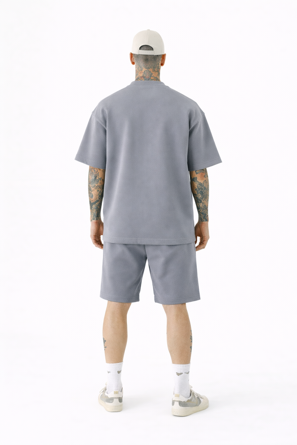 Men’s Grey Oversized Co-Ord Set