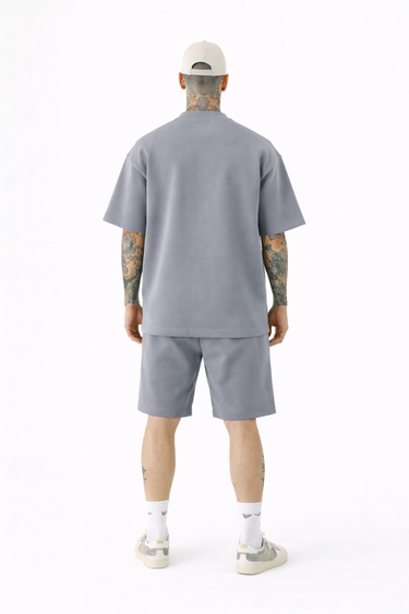 Men’s Grey Oversized Co-Ord Set