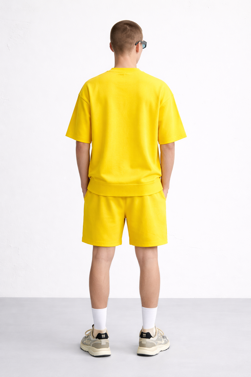 Men’s Yellow Oversized Co-Ord Set
