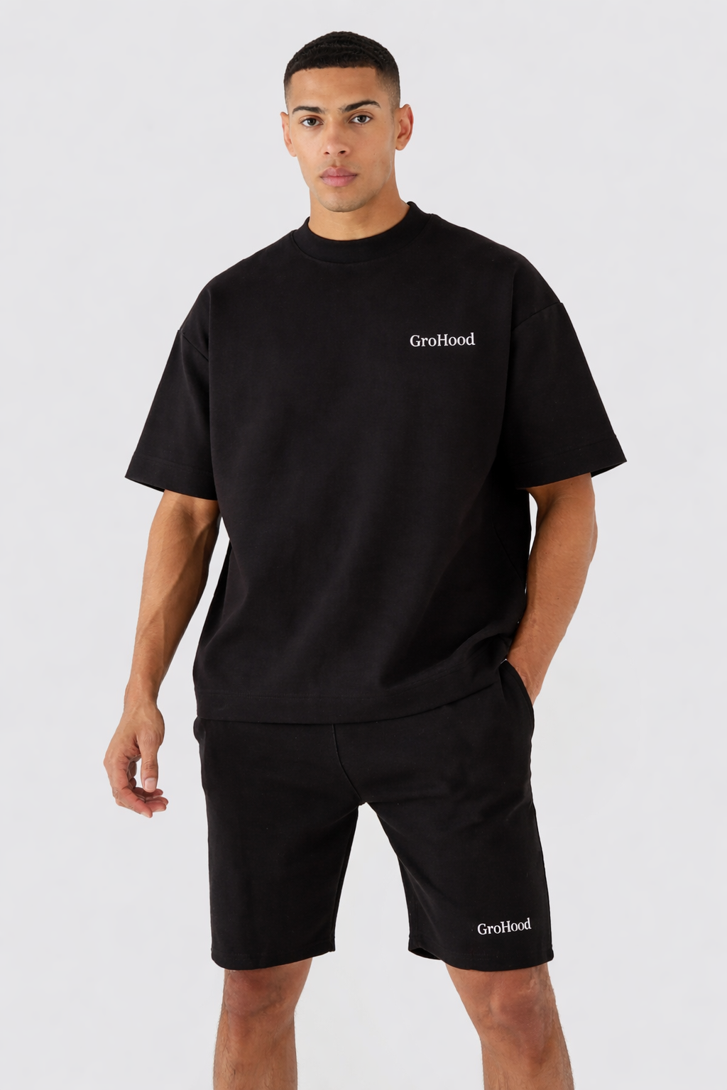 Men’s Black Co-Ord Set