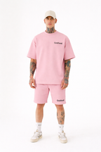 Men’s Pink Oversized Co-Ord Set