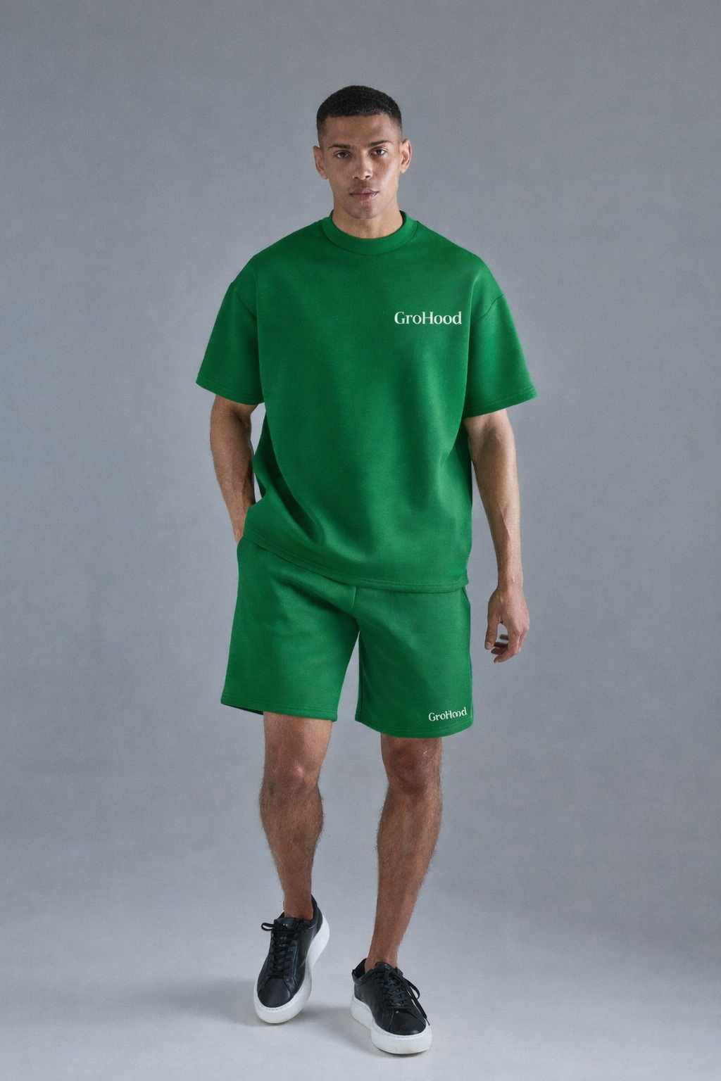 Men’s Green Oversized Co-Ord Set
