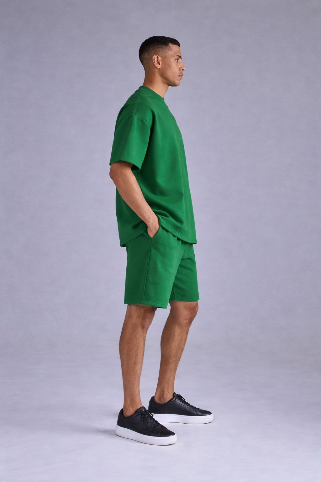 Men’s Green Oversized Co-Ord Set