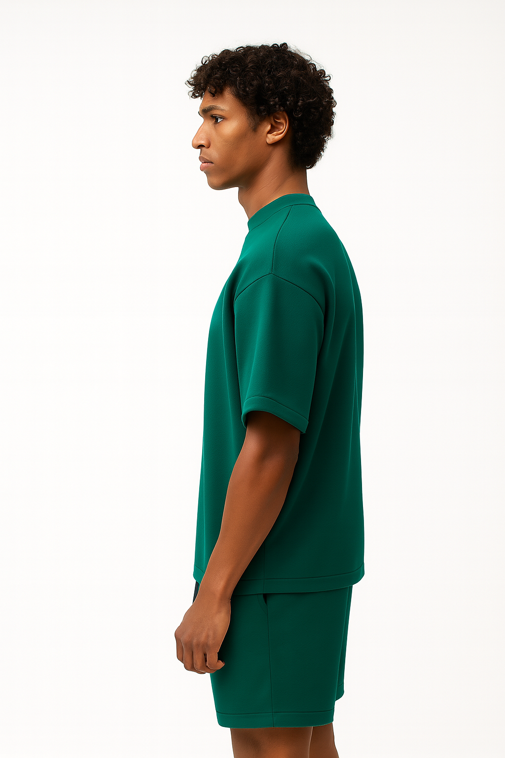 Men’s Forest Green Oversized Co-Ord Set