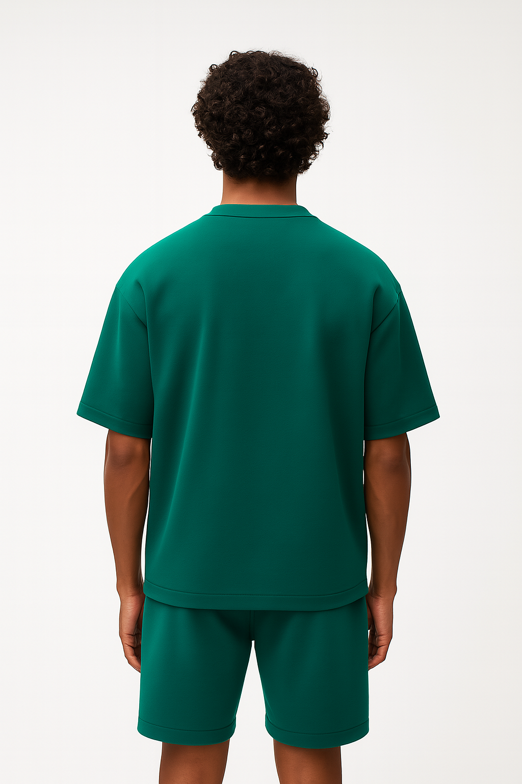 Men’s Forest Green Oversized Co-Ord Set
