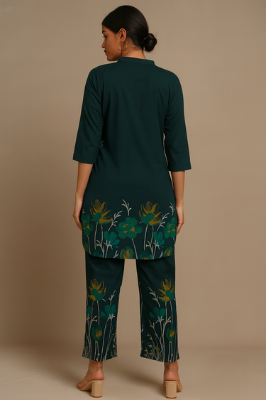 Floral Printed Kurta Set
