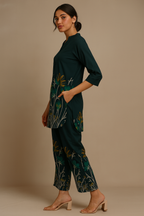 Floral Printed Kurta Set
