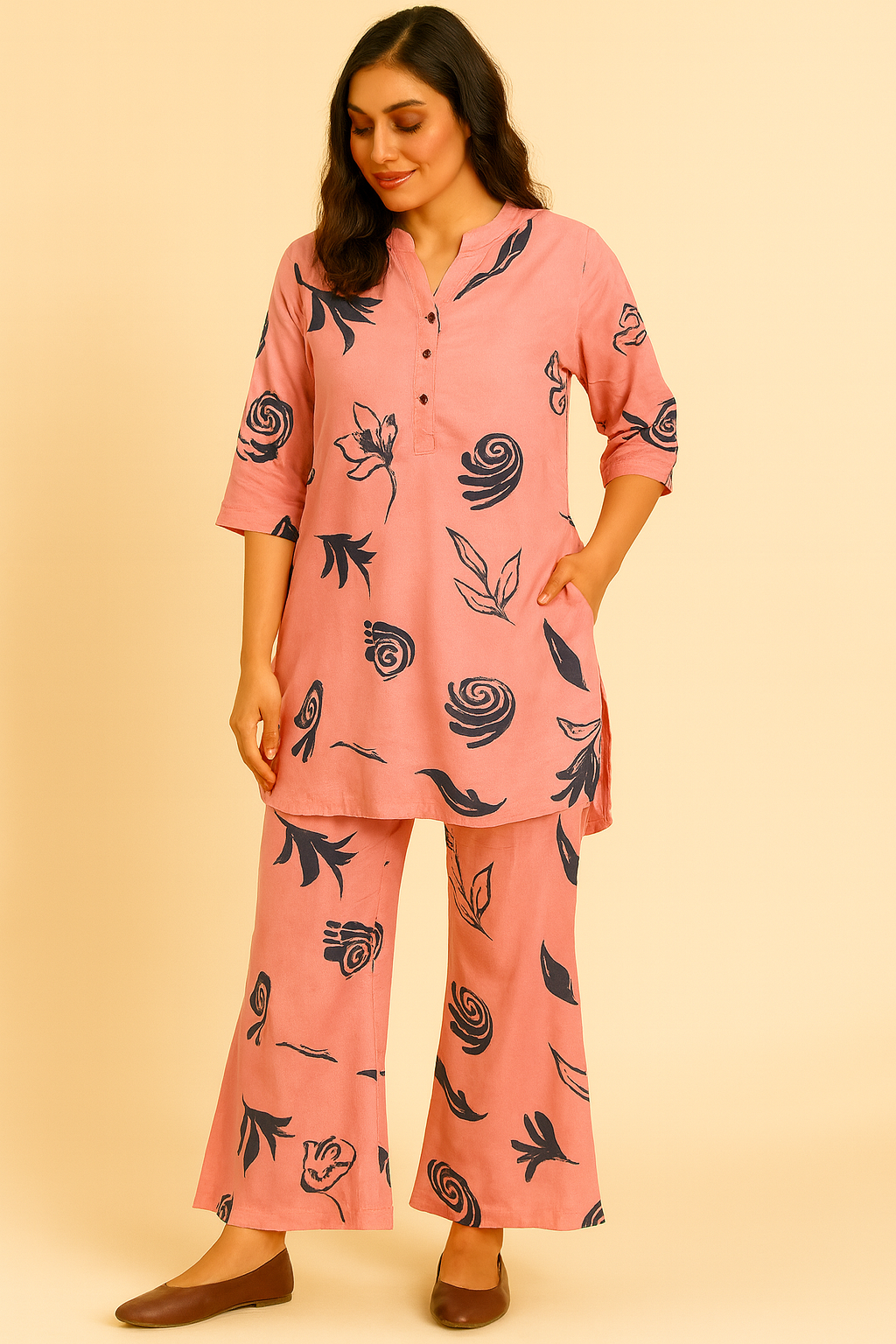 Women’s Printed Co-ord Set